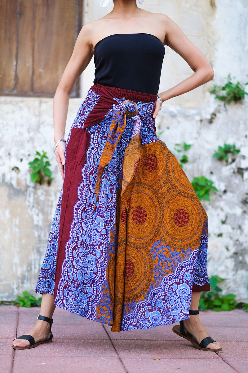 Jupe/Robe Convertible en rayonne, légère, douce et confortable, élastique à la taille permet de la porter aisément en toute occasion, parfaite pour le printemps ou une promenade en été, elle se porte en toute occasion, un incontournable à petit prix pour cette saison.