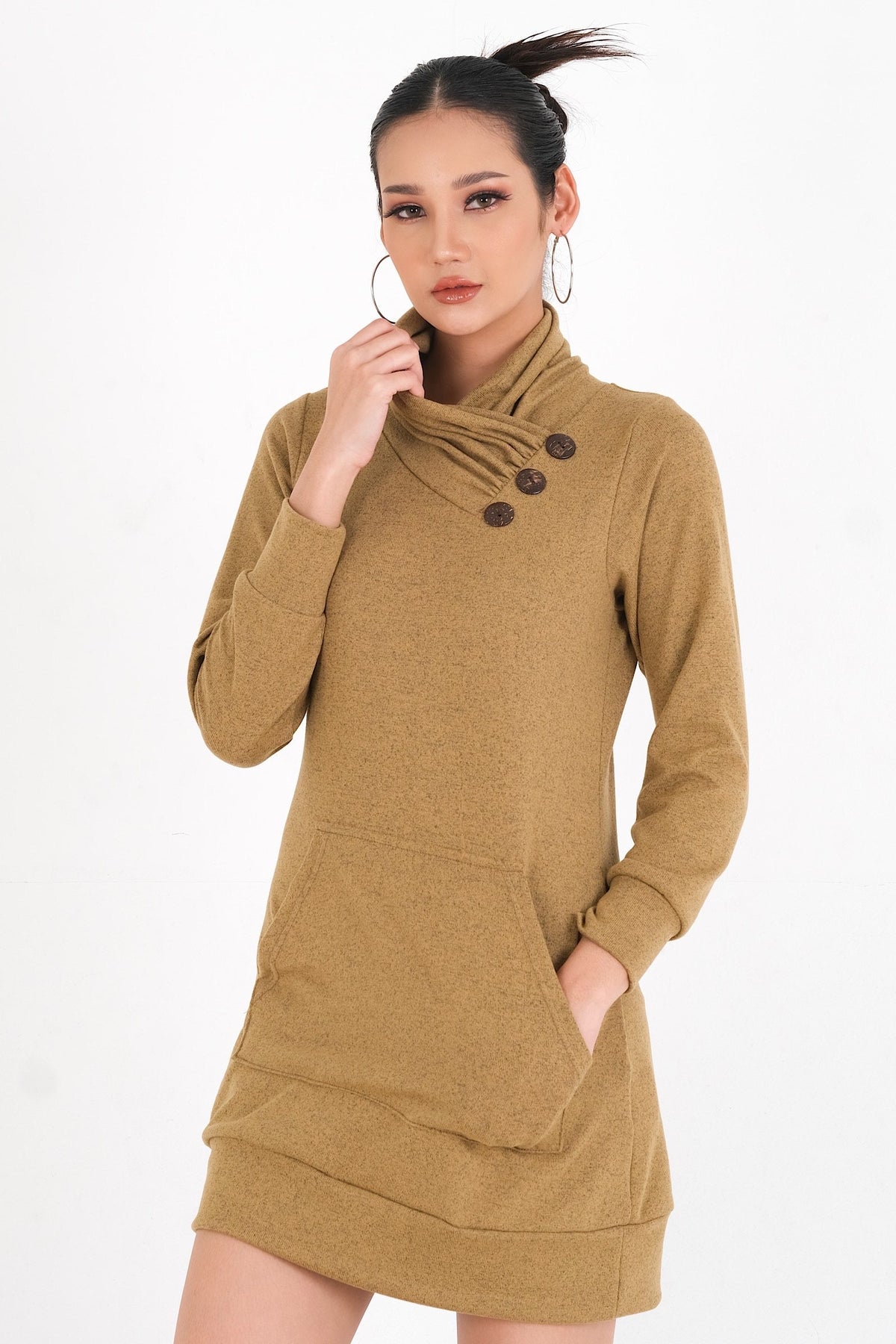 Robe Ophelia - BRUN PRALINÉ
