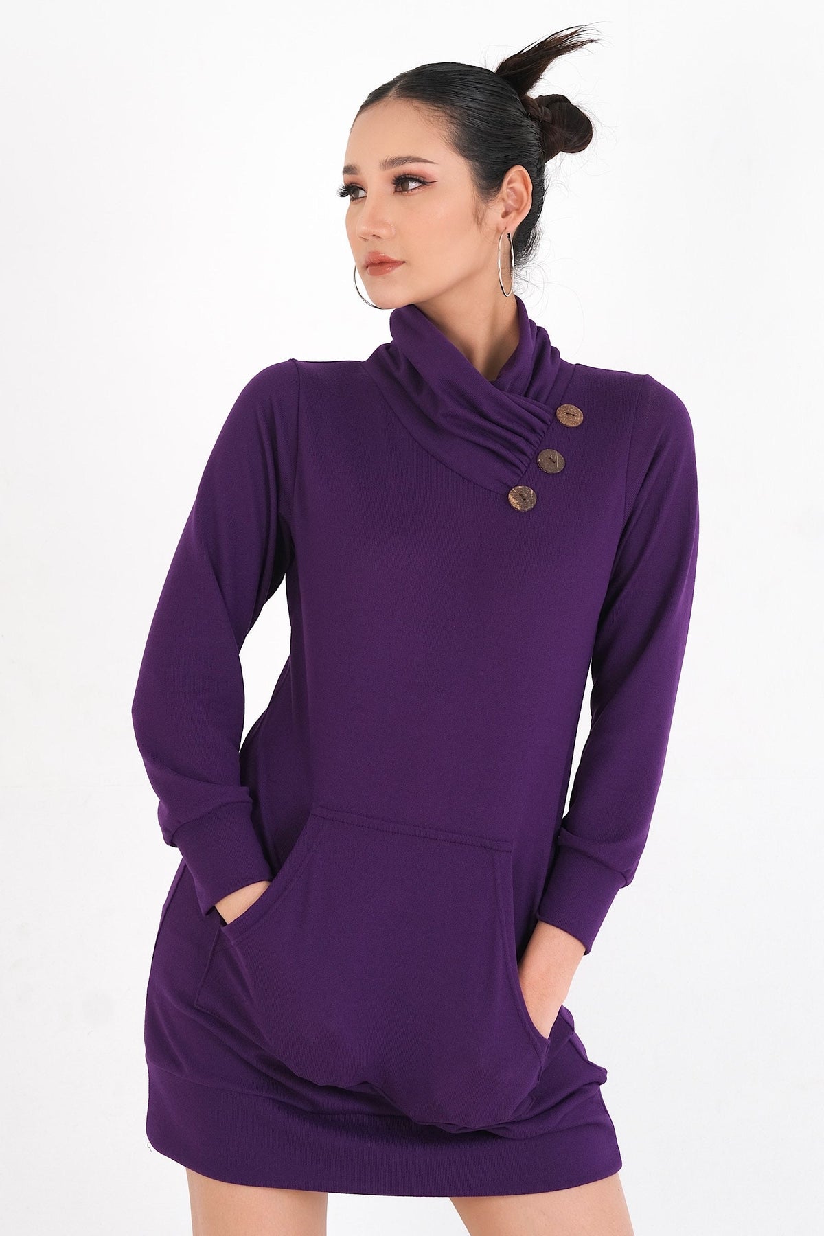Robe Ophelia - PRUNE