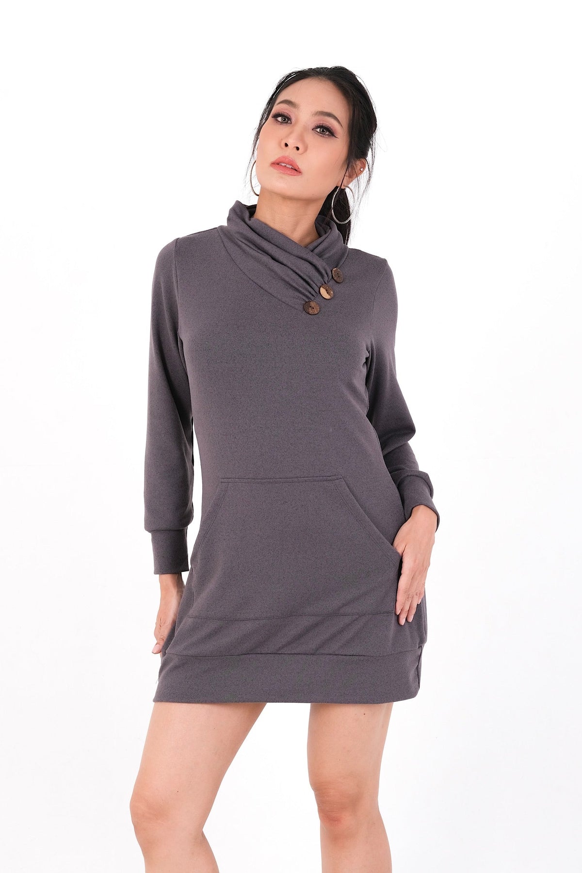 Robe Ophelia - GRIS ANTHRACITE