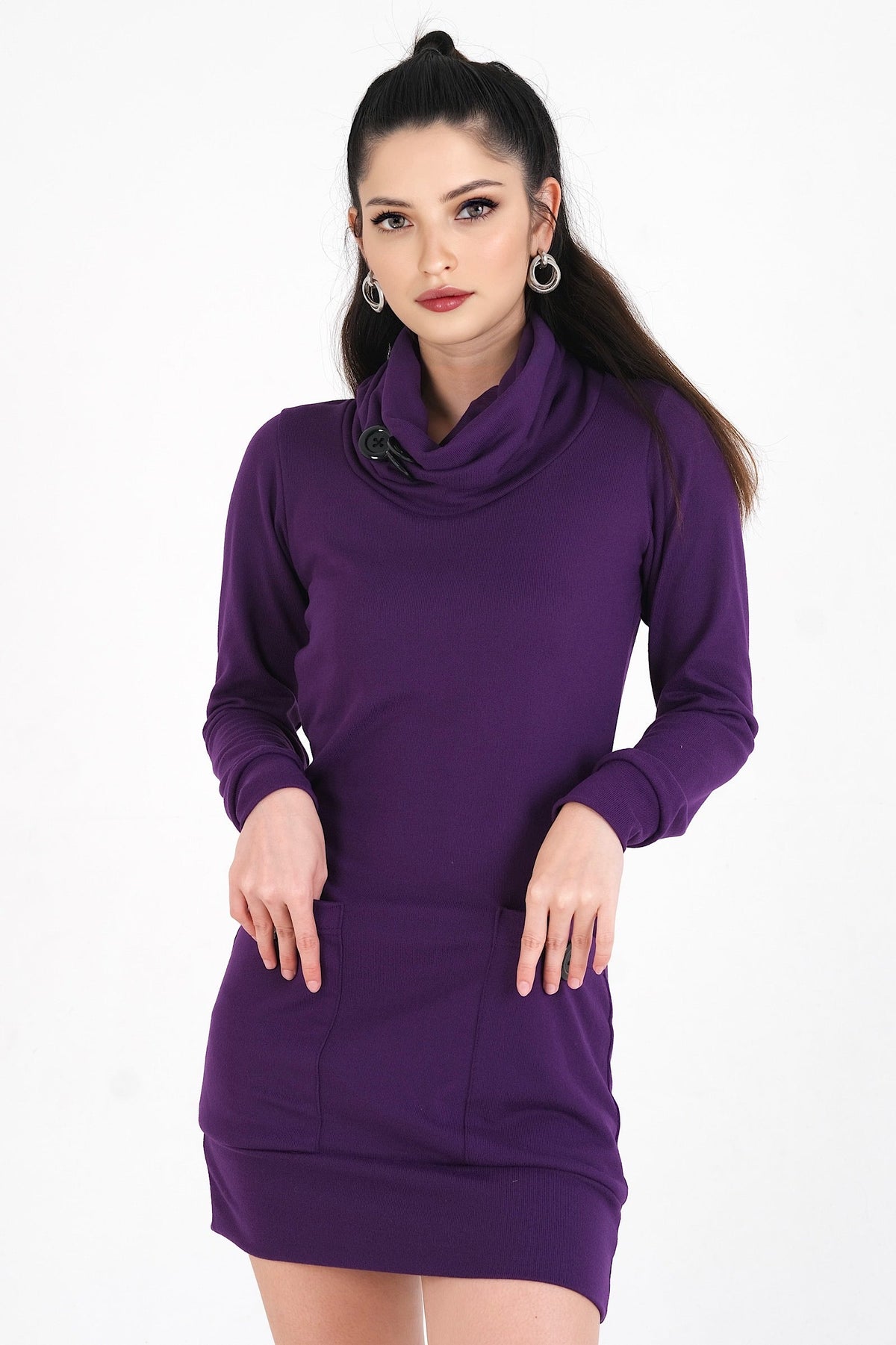 Robe-tunique Sylvia - PRUNE