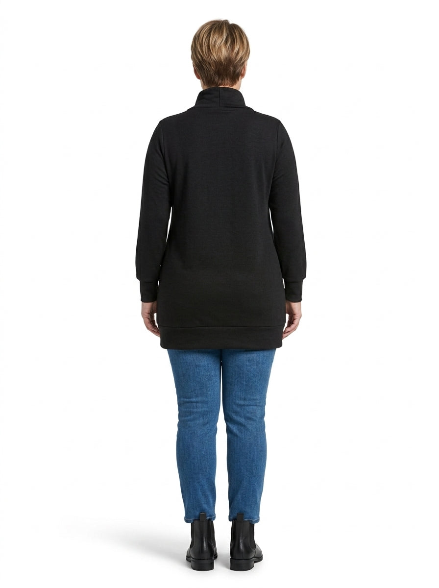 Robe Ophelia noire vue de dos