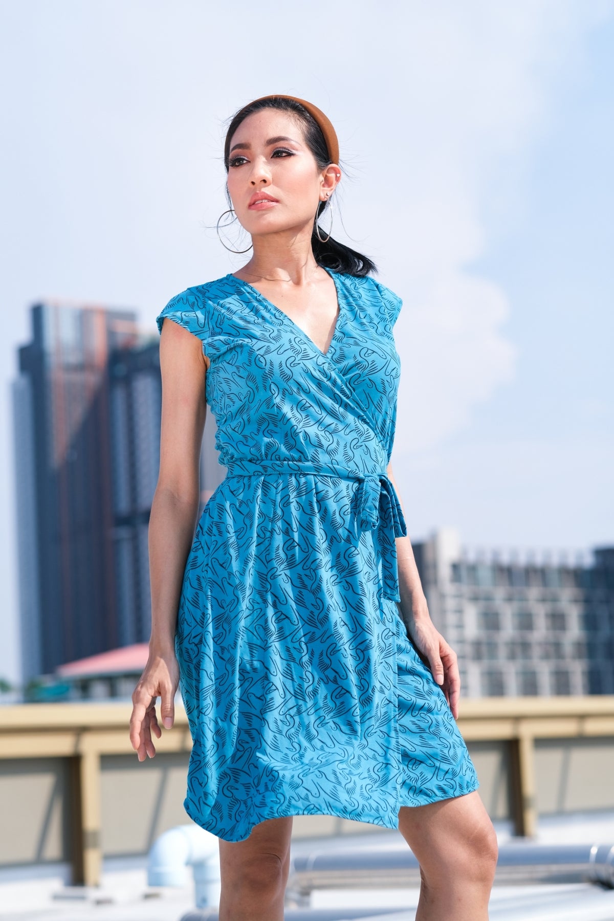 Robe portefeuille Long island