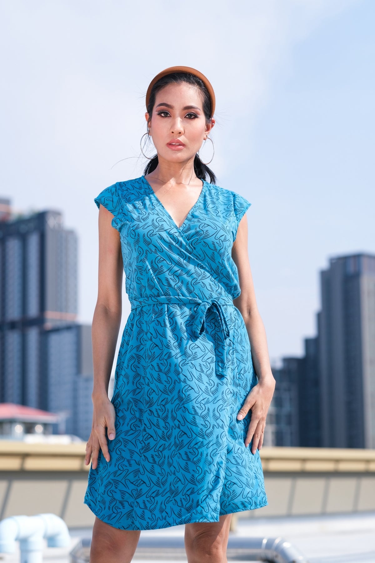 Robe portefeuille Long island