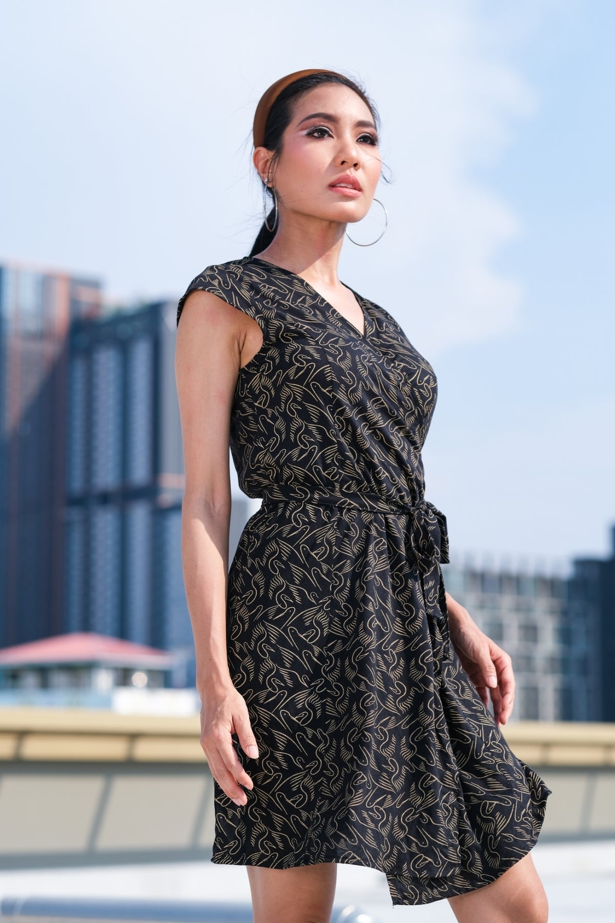 Robe portefeuille Long island